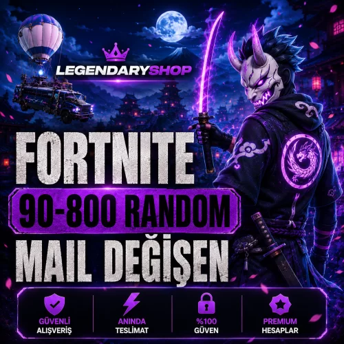  ⭐ 90-850 SKİN FORTNİTE MAİL DEĞİŞEN HESAP⭐